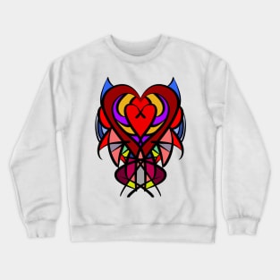 Fangire Heart Crewneck Sweatshirt